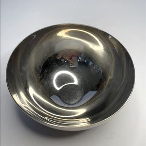 Calvin Klein Home silver bowl